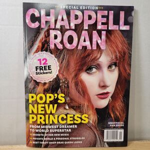 Chappell Roan Special Edition Unofficial Fan Guide + 12 Stickers NEW